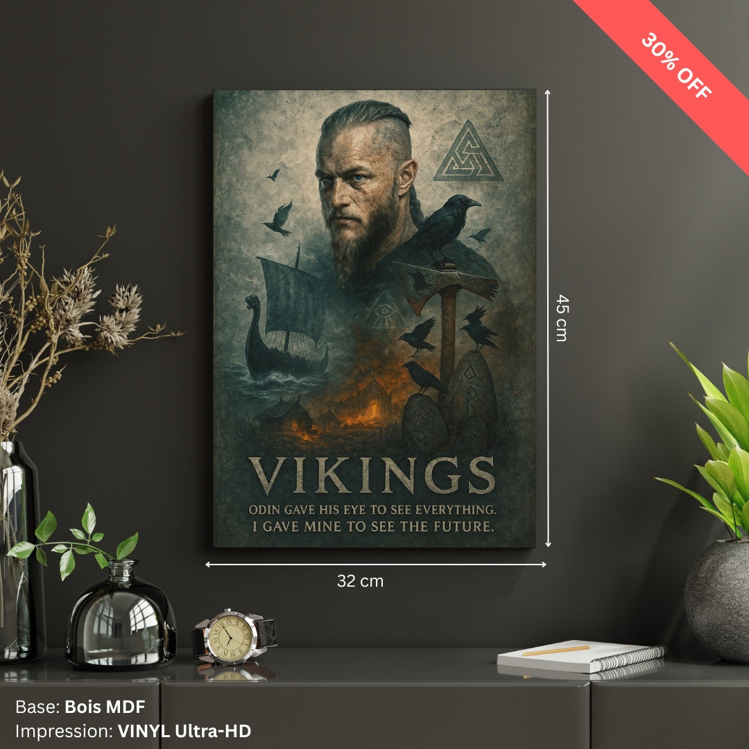 Tableau MDF - Vikings