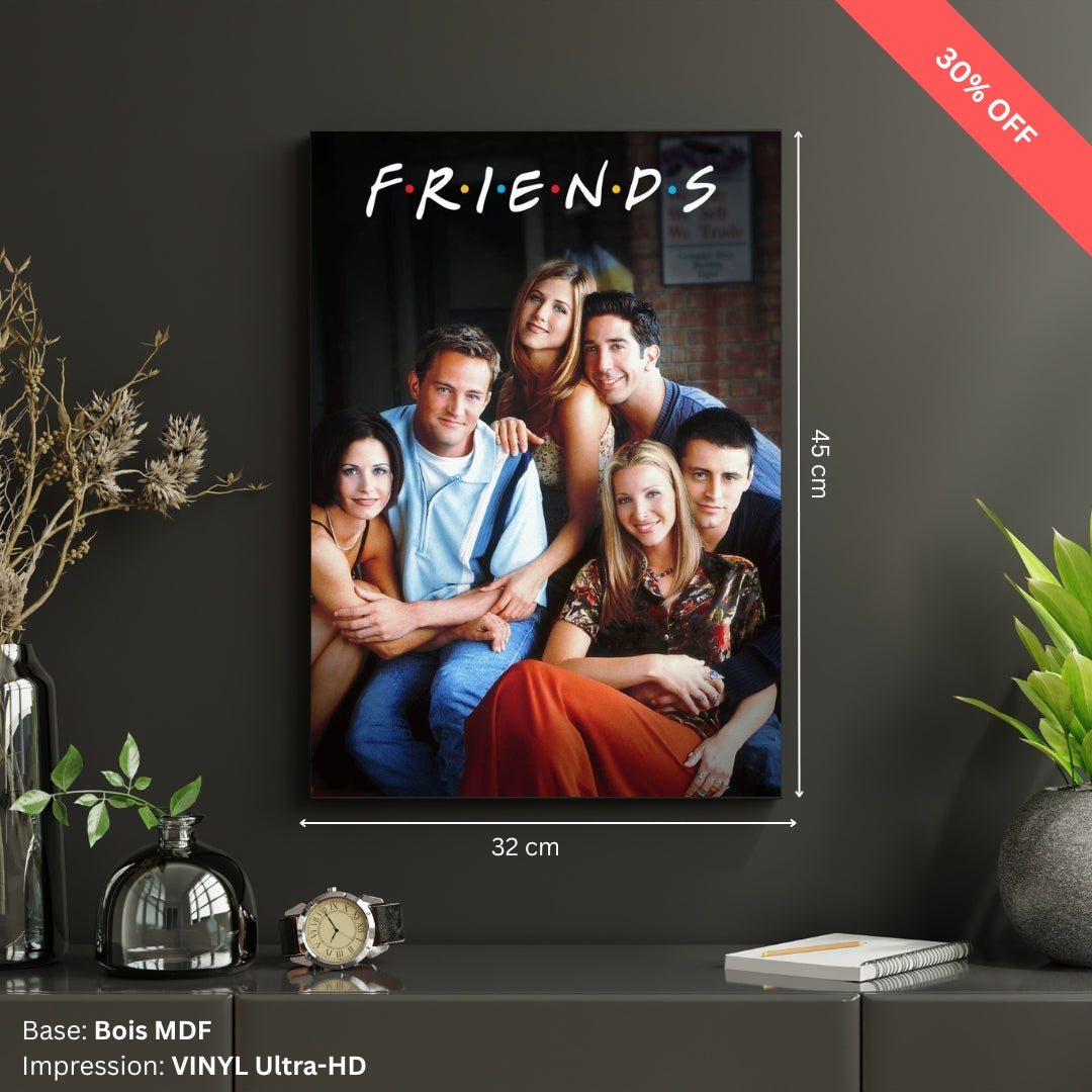 Tableau MDF - F.R.I.E.N.D.S
