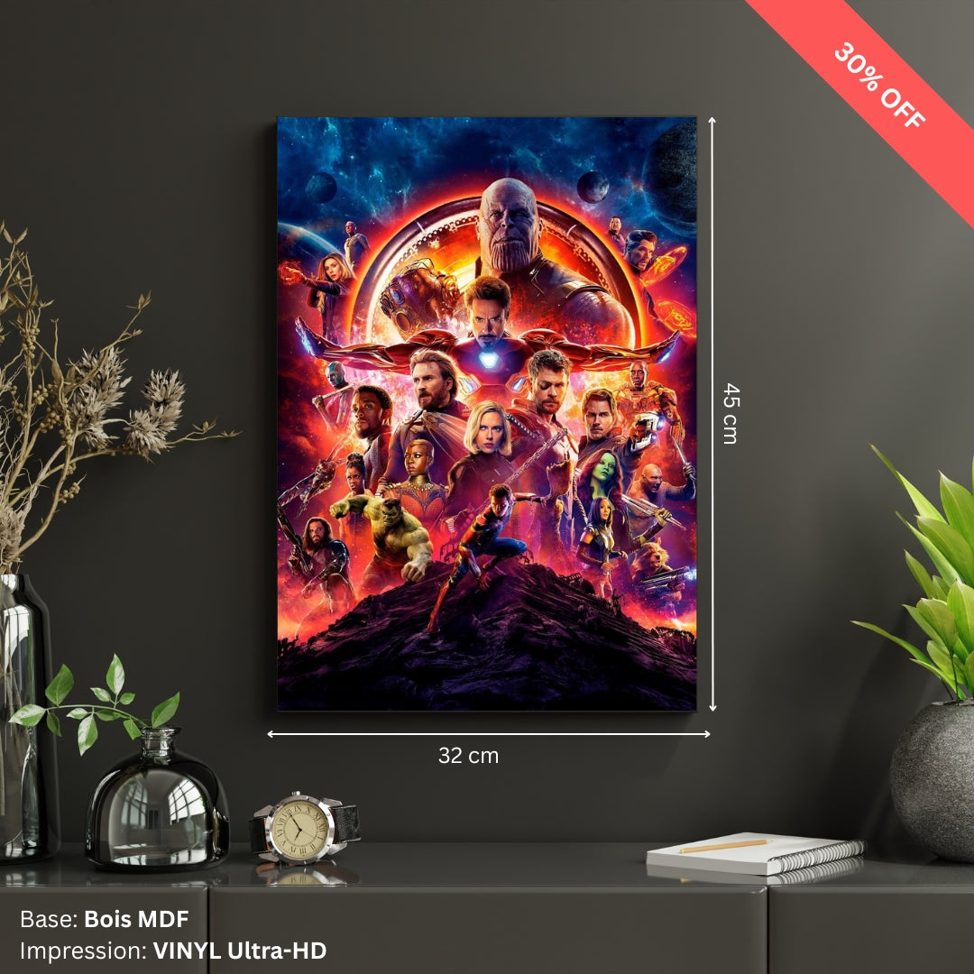 Tableau MDF - Marvel