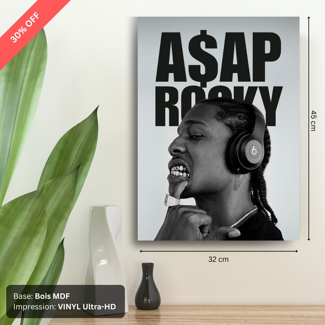 Tableau MDF - A$AP Rocky