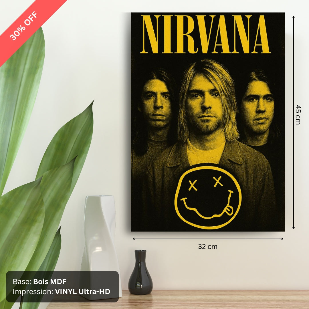 Tableau MDF - Nirvana