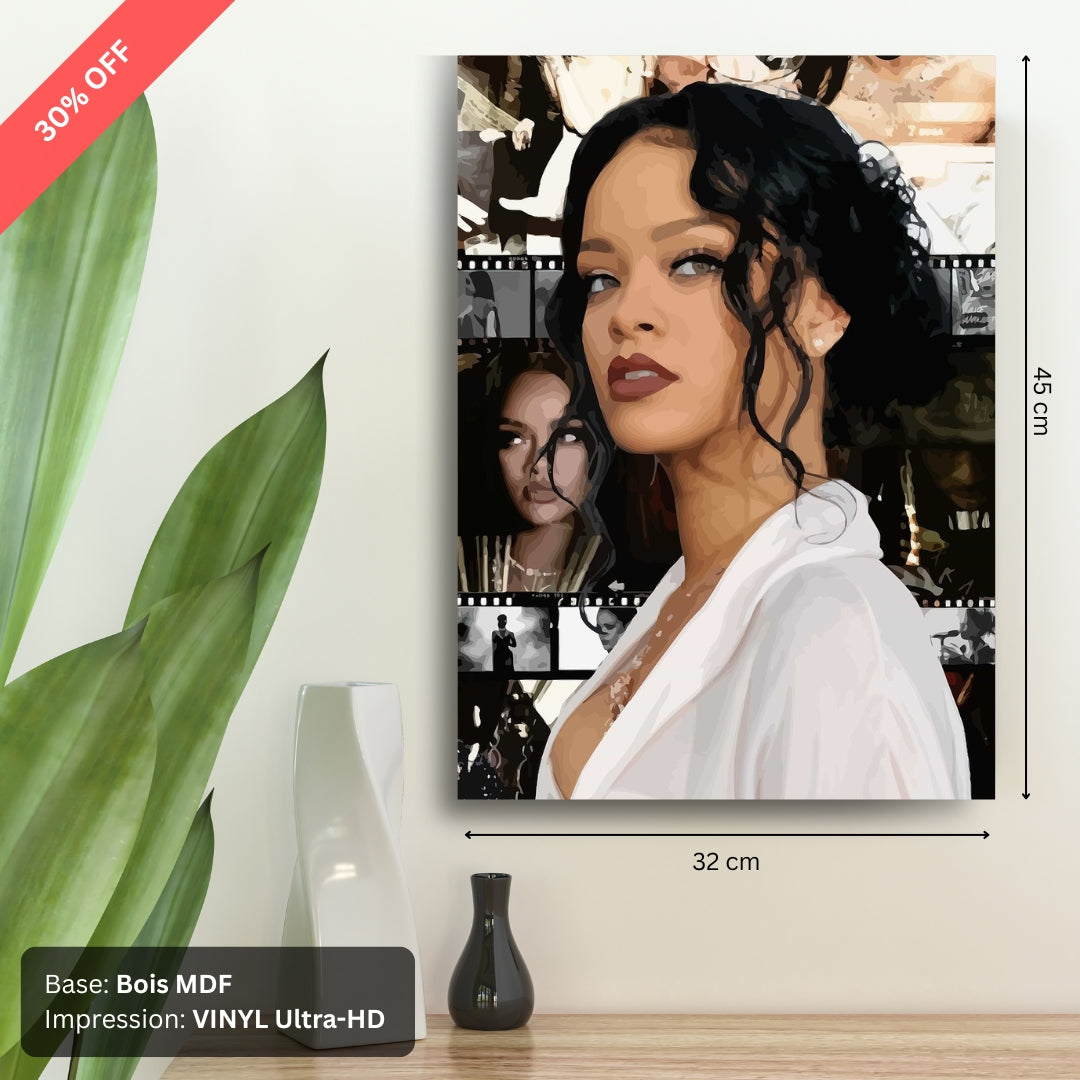 Tableau MDF - Rihanna