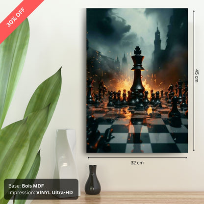 Tableau MDF - Chess War