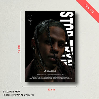 Tableau MDF - Travis Scott