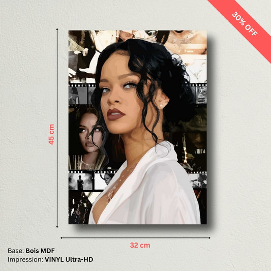 Tableau MDF - Rihanna