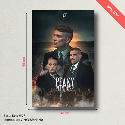 Tableau MDF - Peaky Blinders