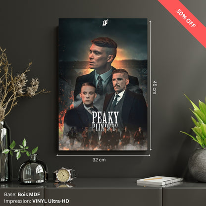 Tableau MDF - Peaky Blinders