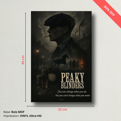 Tableau MDF - Peaky Blinders