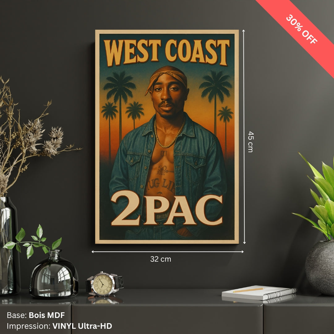 Tableau MDF - 2PAC