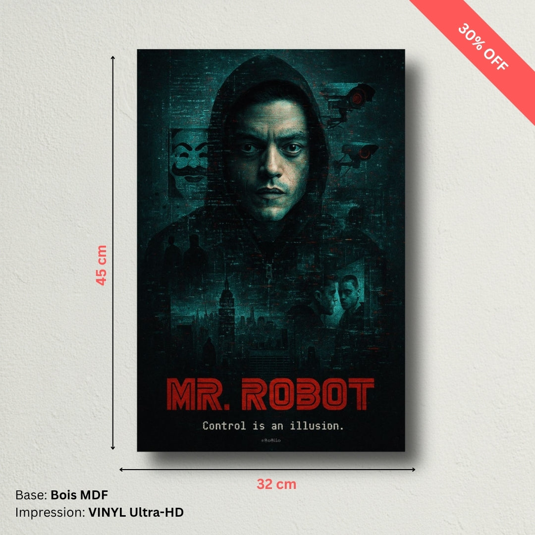 Tableau MDF - MR. Robot