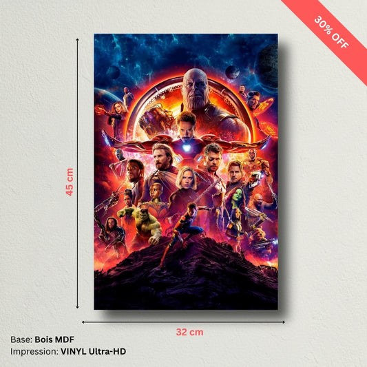 Tableau MDF - Marvel