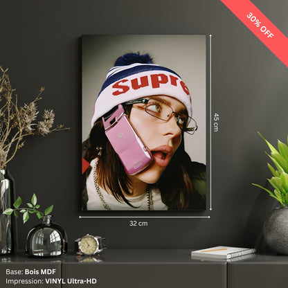 Tableau MDF - Billie Eilish