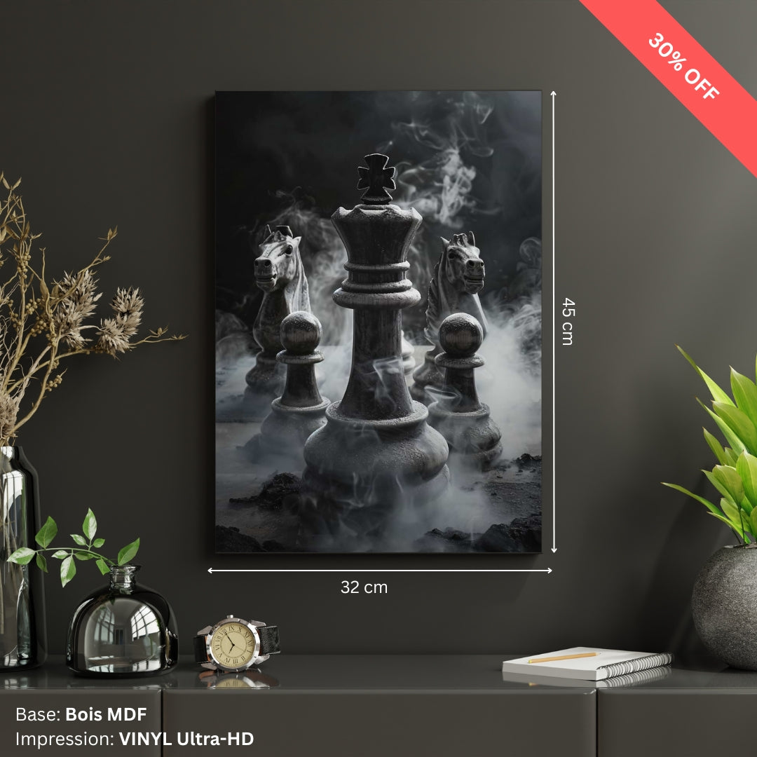 Tableau MDF - Chess Shadow