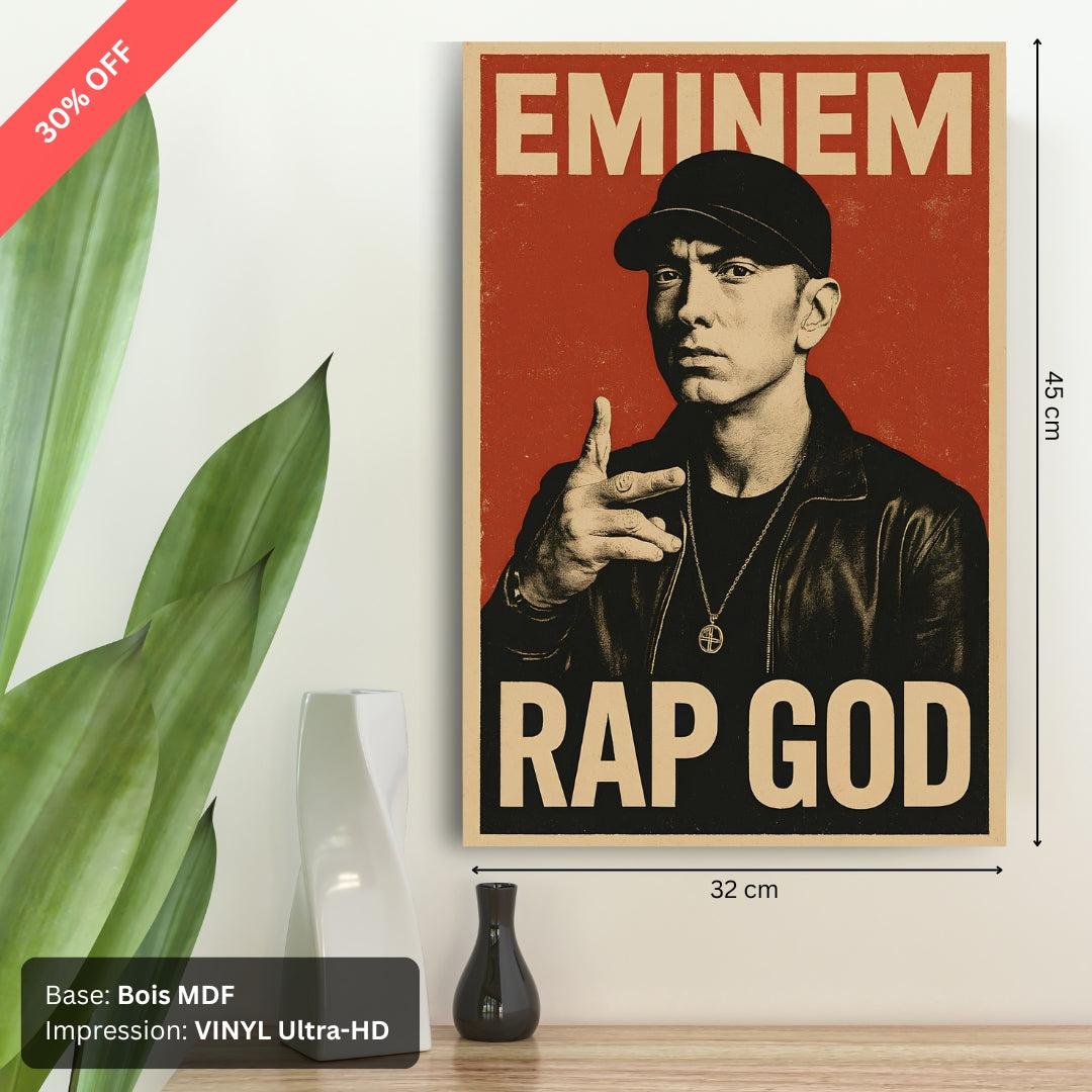 Tableau MDF - Eminem