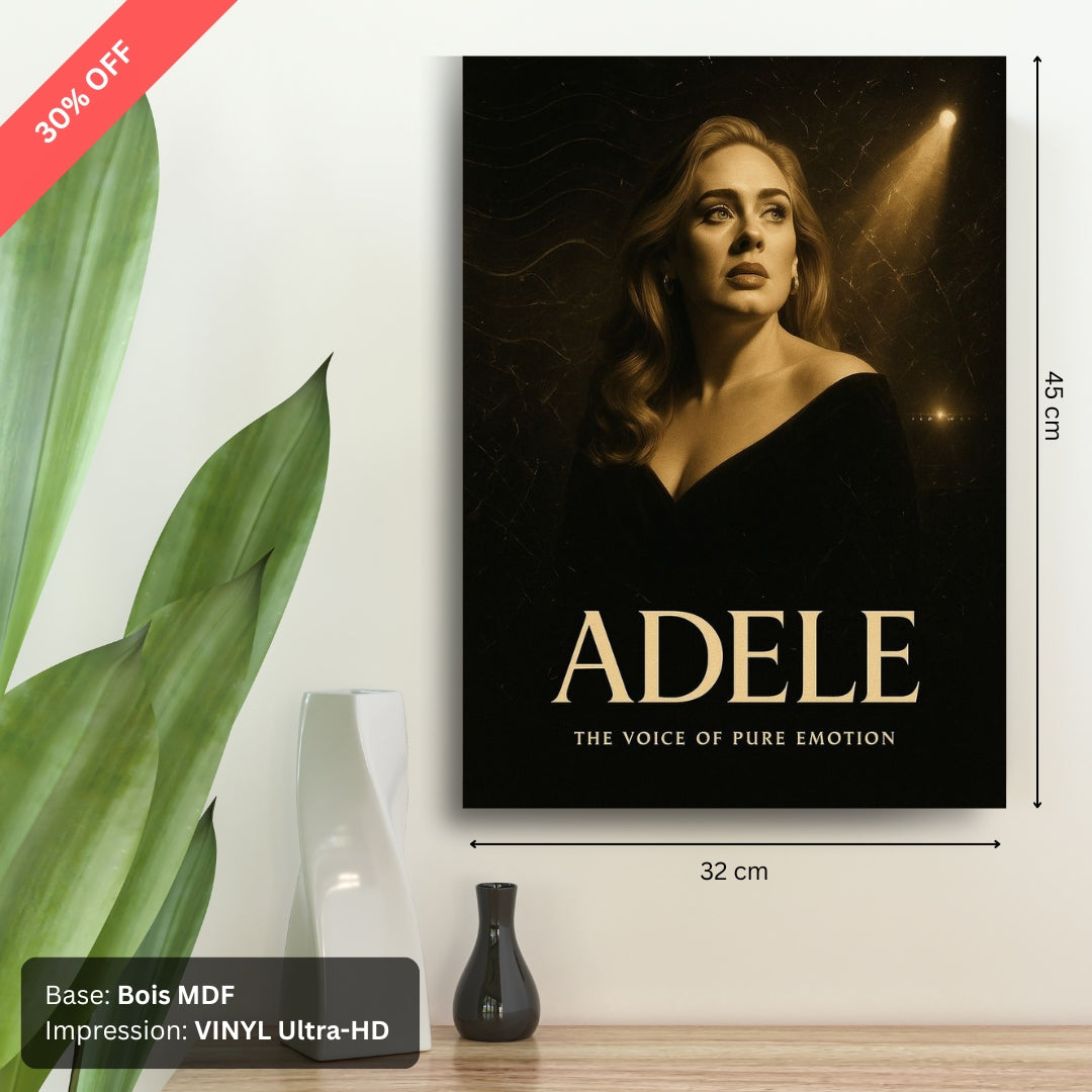 Tableau MDF - Adele