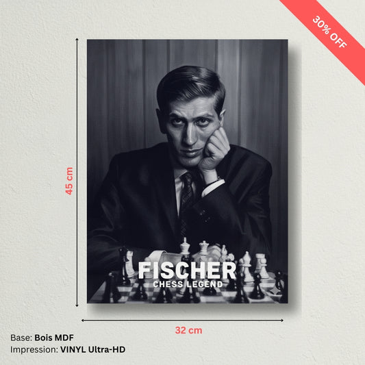 Tableau MDF - Bobby Fischer