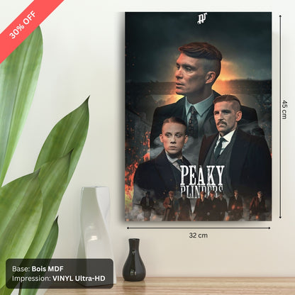 Tableau MDF - Peaky Blinders