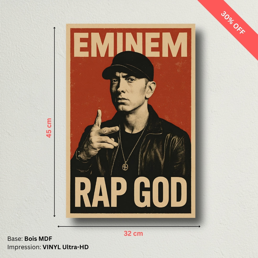 Tableau MDF - Eminem