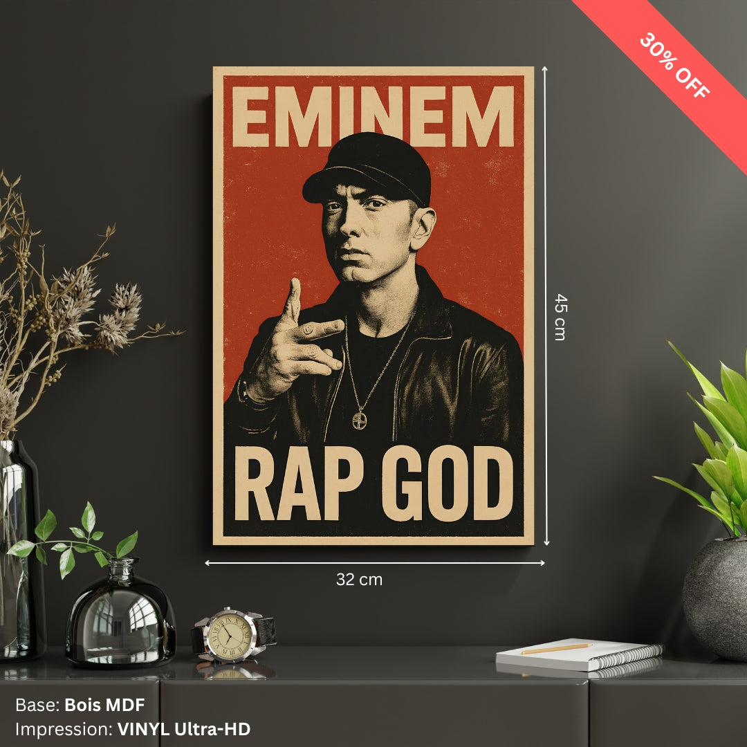 Tableau MDF - Eminem