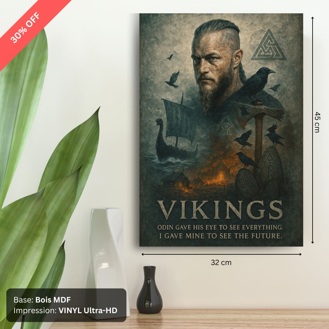 Tableau MDF - Vikings