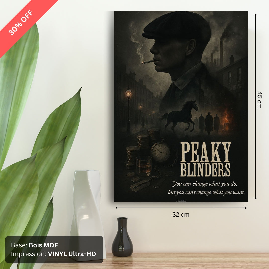 Tableau MDF - Peaky Blinders